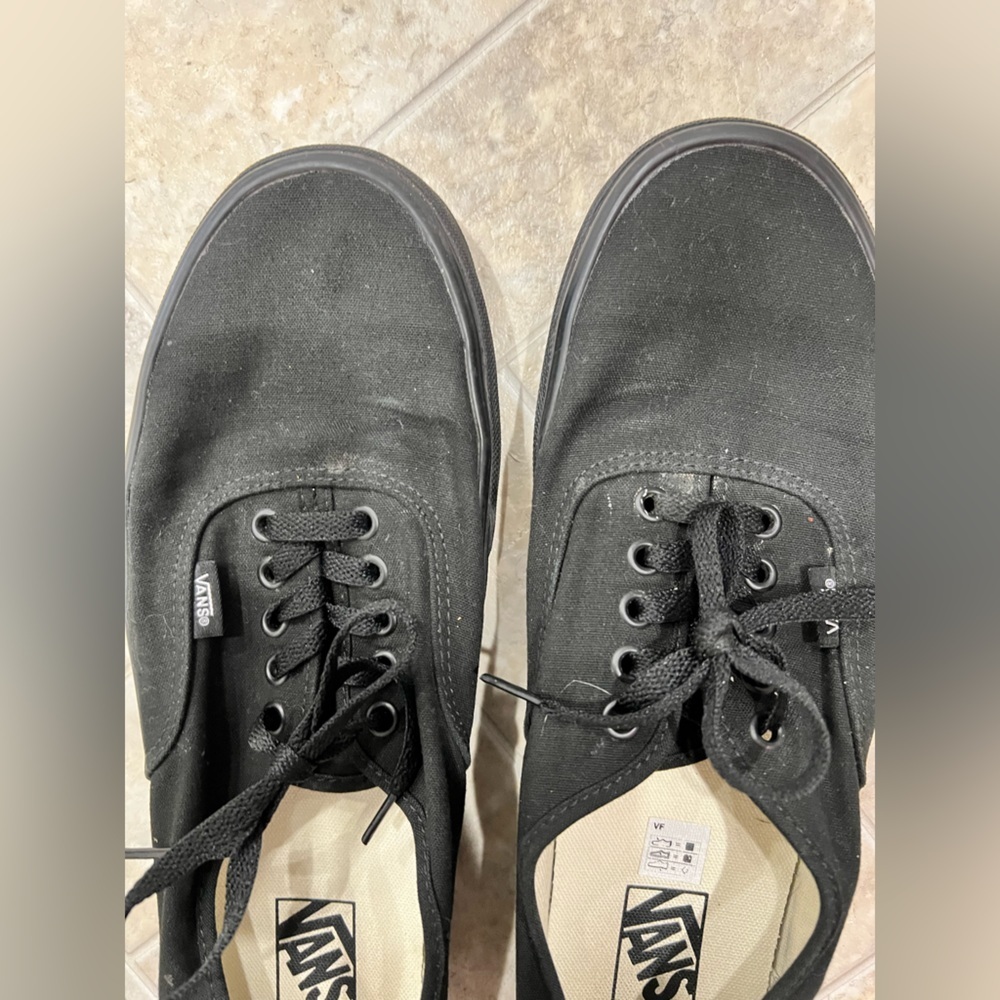 Men’s Vans shoes 11.5 black - Picture 3 of 9